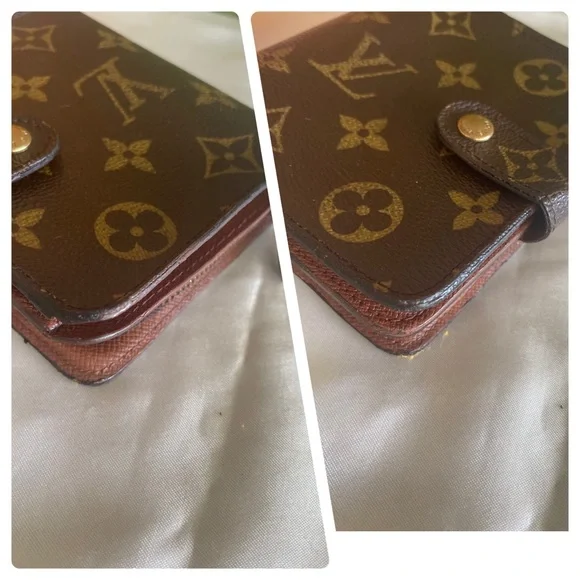 Louis Vuitton Brown and Gold Monogram Wallet - Picture 5 of 13